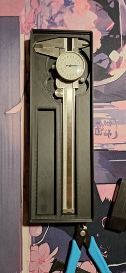 Gridfinity Dial Caliper Holder 3d model