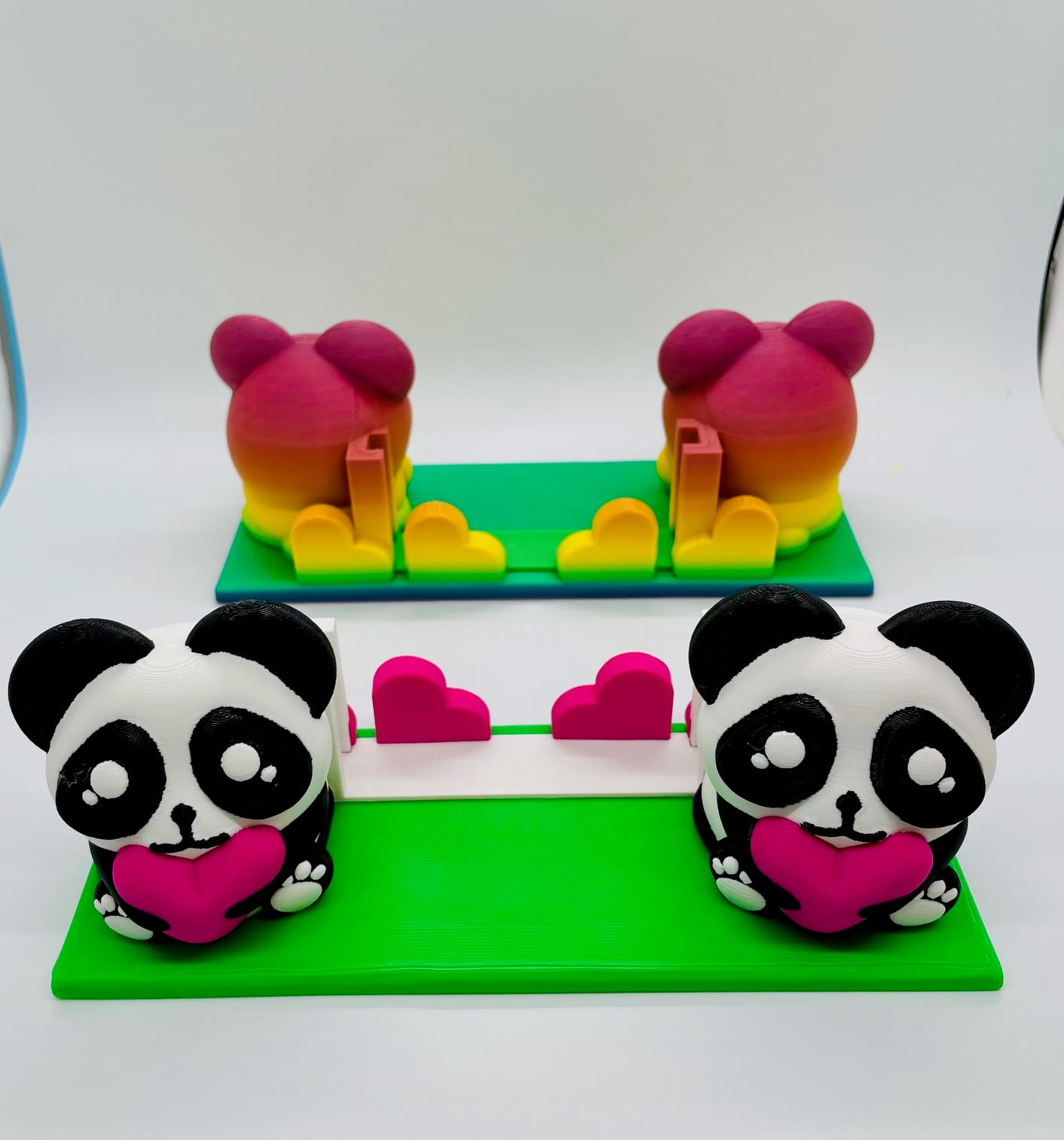 Panda Business Card Holder 3d model