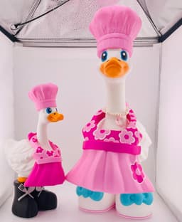 Chef Goose Gear for Porch Goose 3d model