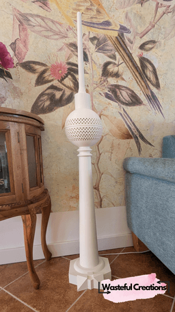 Berliner Fernsehturm Lamp 3d model