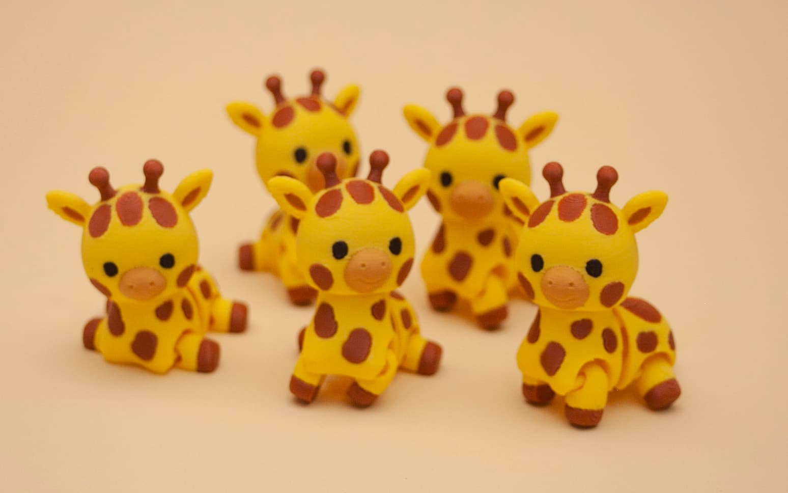 Flexi Giraffe 3d model