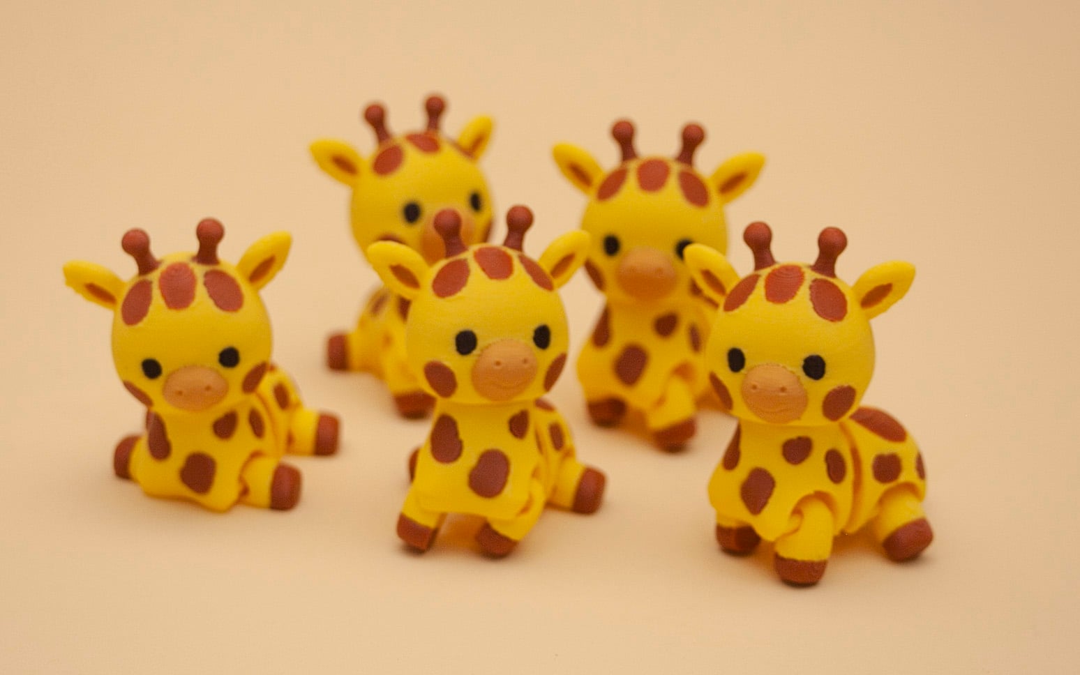 Flexi Giraffe 3d model