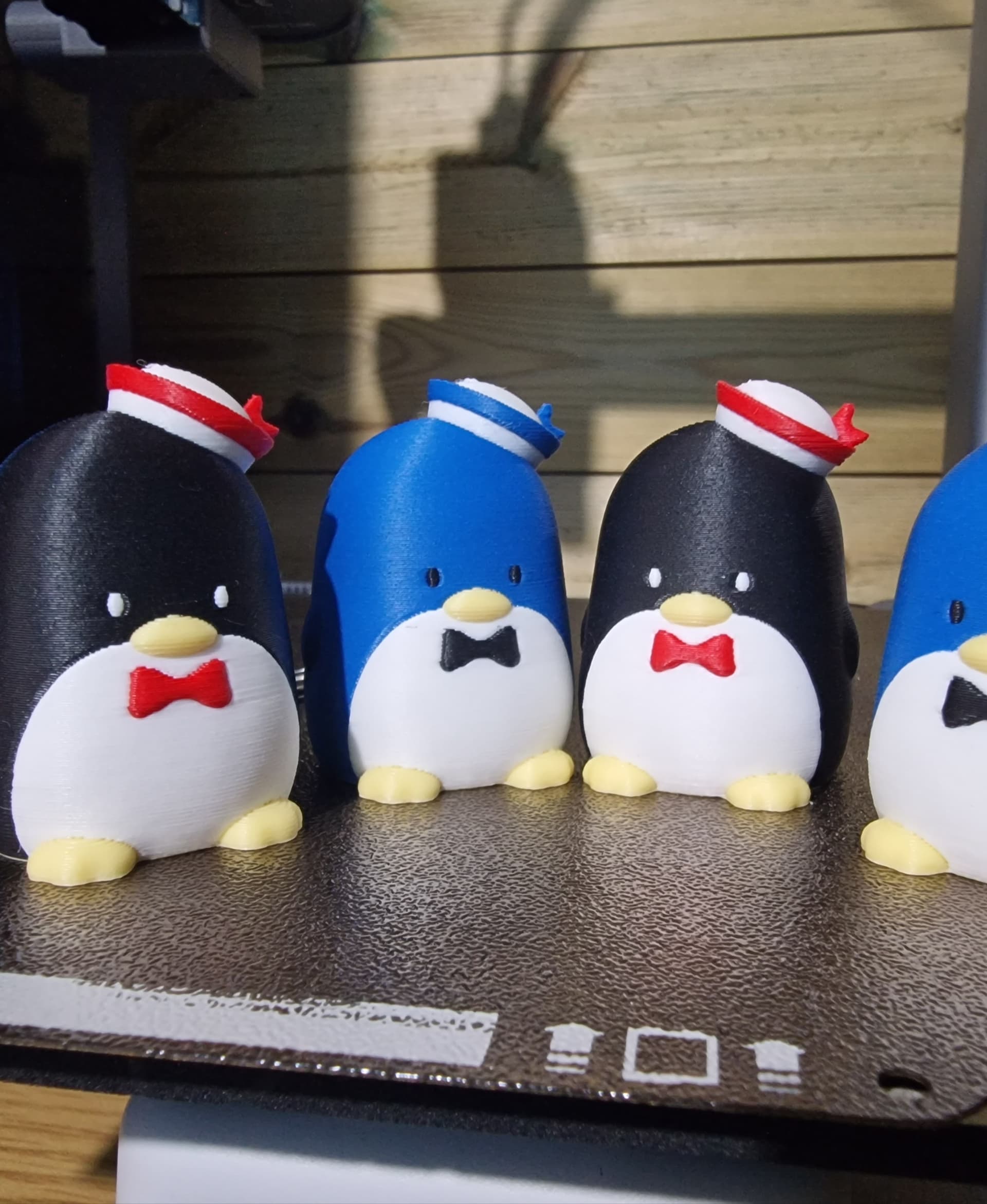 Tuxedo Sam - Supportless - Four distinguished Gentlemen. - 3d model