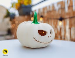 Jack Skellington Pumpkin Lantern 3d model