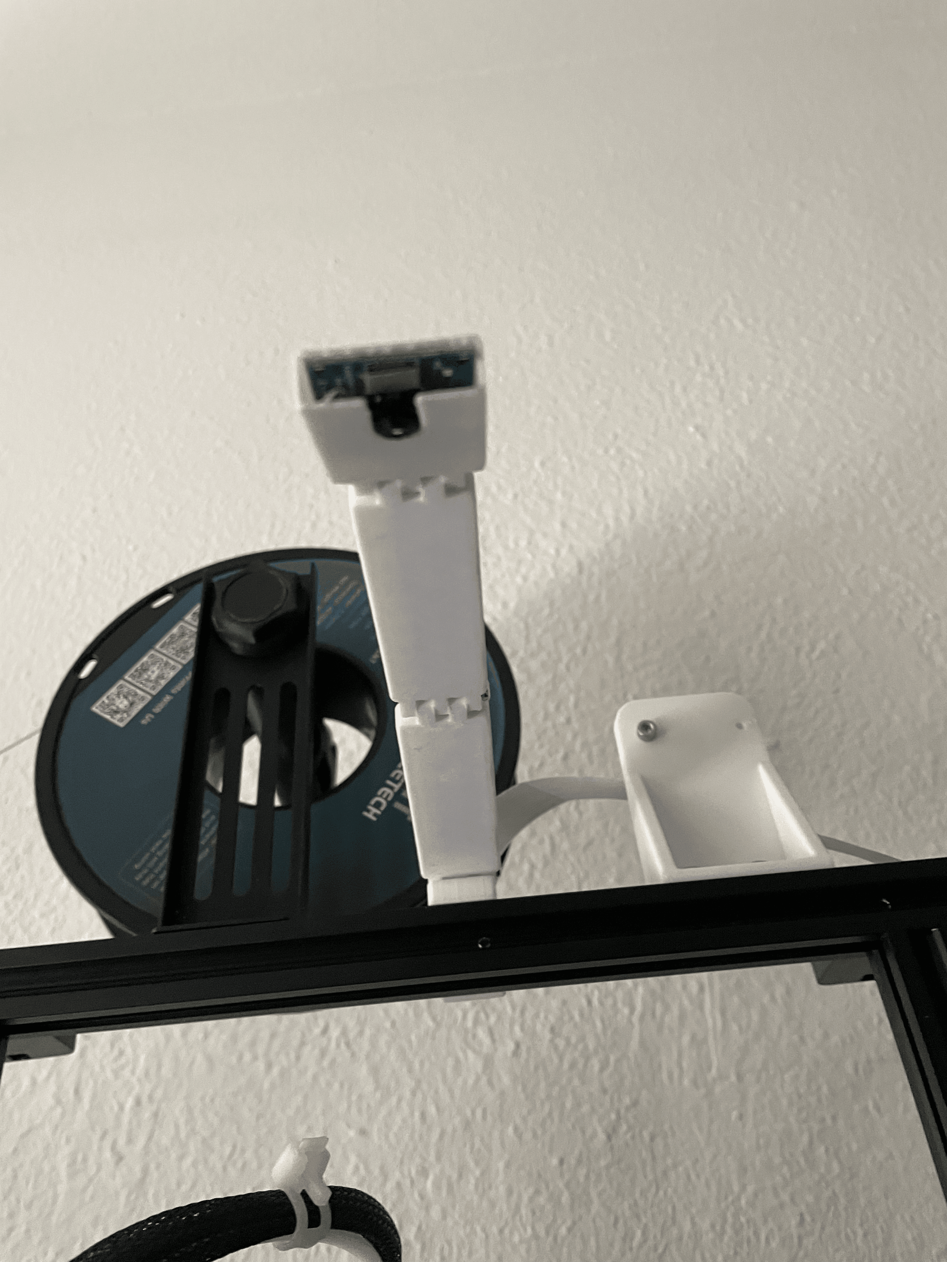 Pi Camera Swivel-Up Mount 3d model