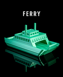 Ferry (Boat / Ship) 3d model