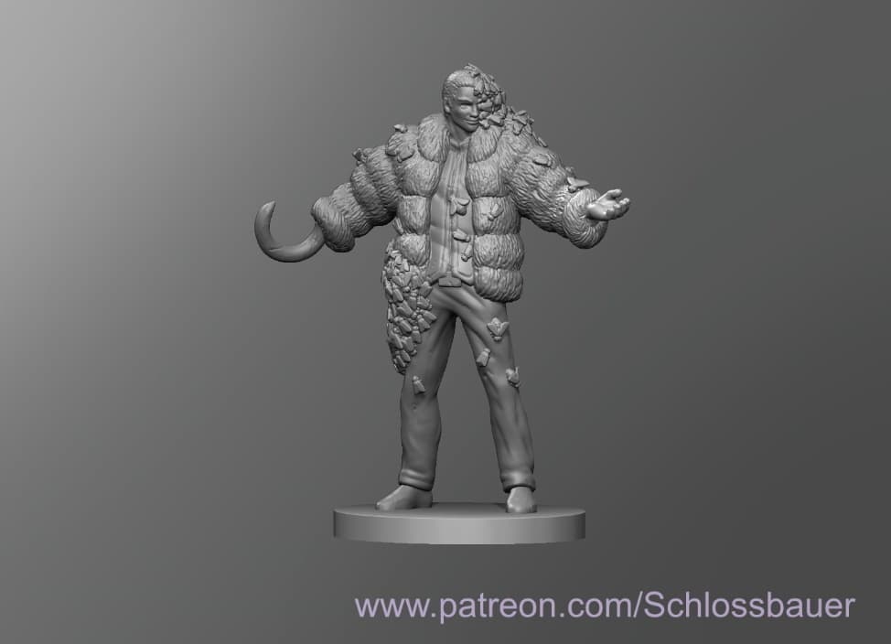 Medieval Candyman 3d model