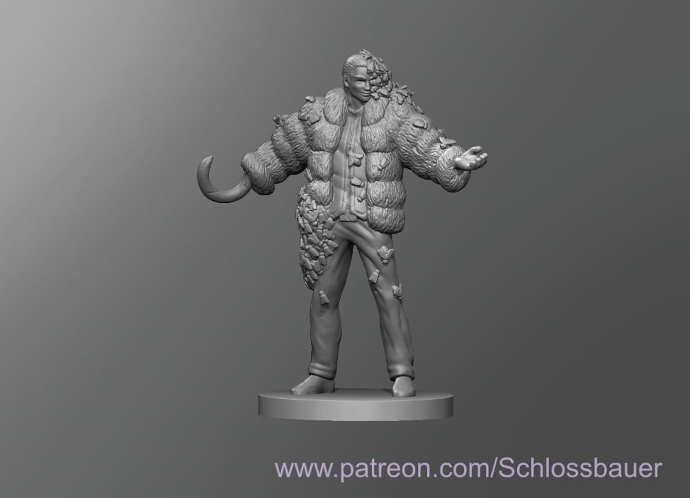 Medieval Candyman 3d model