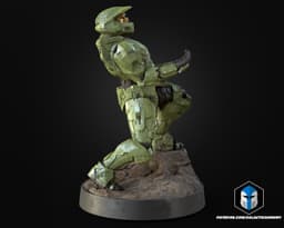 Master Chief Controller Holder - 3D Print Files 3d model