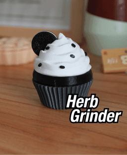 Cookies & Cream - Cupcake Grinder 3d model