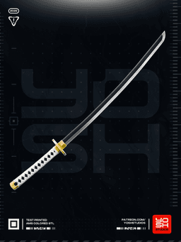 Green Pirate Katanas 3D Printer STL 3d model