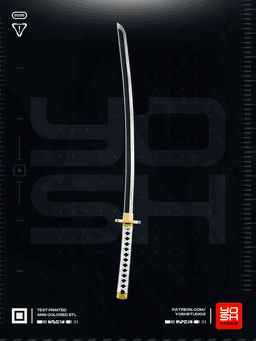 Green Pirate Katanas 3D Printer STL 3d model