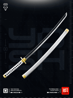 Green Pirate Katanas 3D Printer STL 3d model