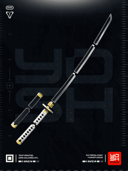 Green Pirate Katanas 3D Printer STL 3d model
