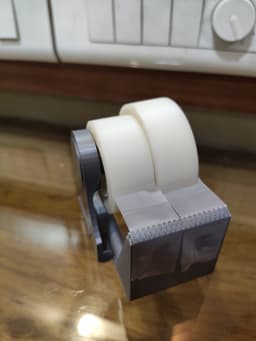 Print-in-Place Tape Holder 3d model