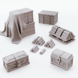 Cargo and Treasure 3d model