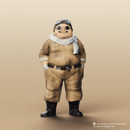 Marco Pagot(Porco Rosso) 3d model