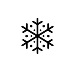 Leather Stamp 75mm Snowflake 1 3d model