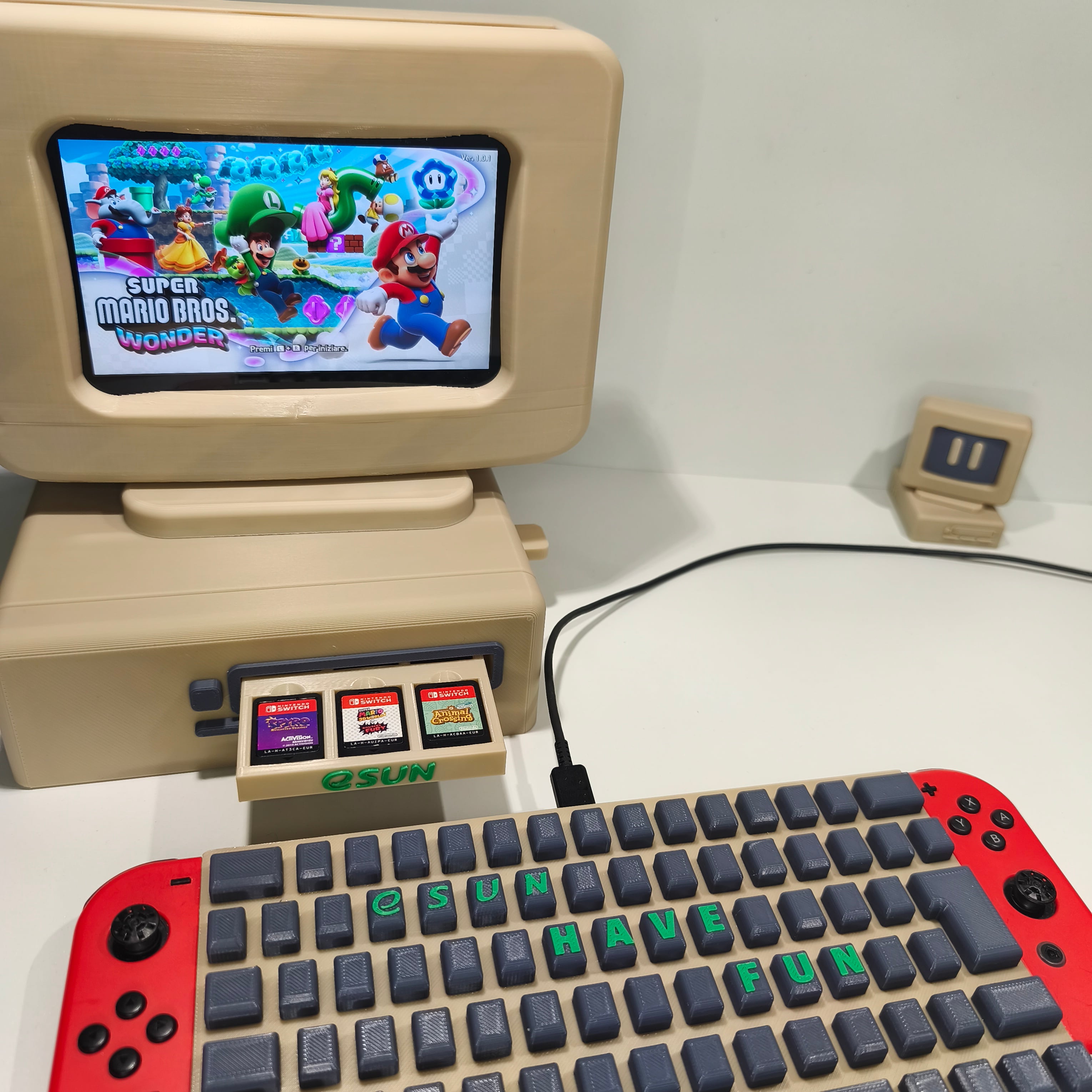 PC VINTAGE NINTENDO SWITCH 3d model