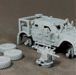 M1240 M-ATV 1:72 Scale STL Model 3d model