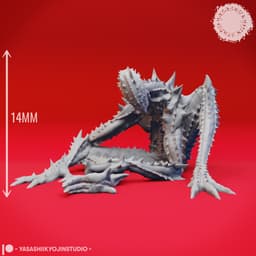 Needle Blights - Tabletop Miniatures (Pre-Supported) 3d model
