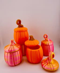 Pumpkin Container -Plain 3d model