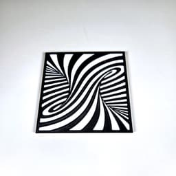 Coaster 5 (Optical illusion set) 3d model