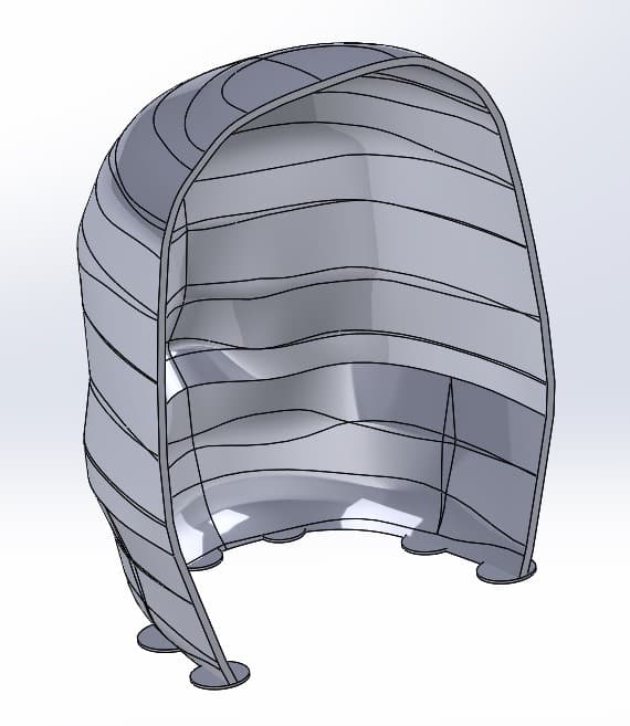 Head Mask 3d model