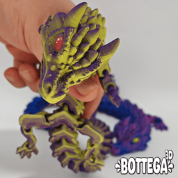 Eldrin, Ancient scale Dragon 3d model