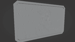 MY HERO ACADEMIA 3D PRINT TILE ART 3d model