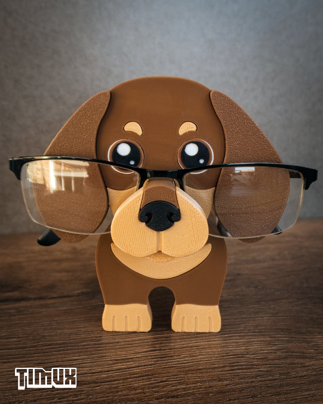 DACHSHUND GLASSES HOLDER 3d model