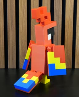 Parrot Minecraft 3d model