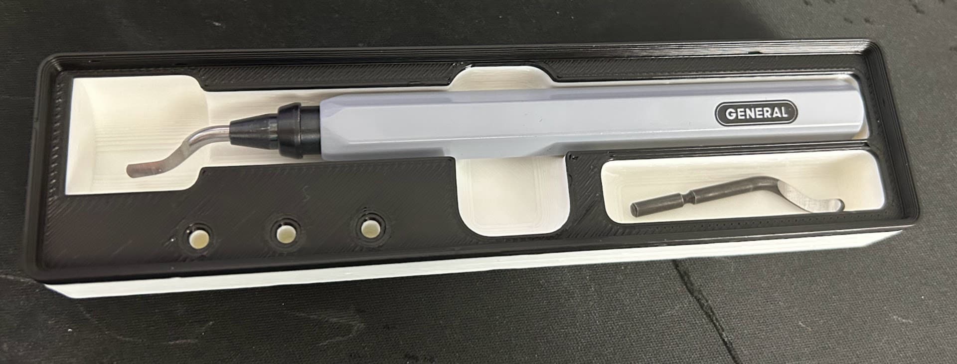 1x4 General Deburring tool Holder Gridfinity 3d model