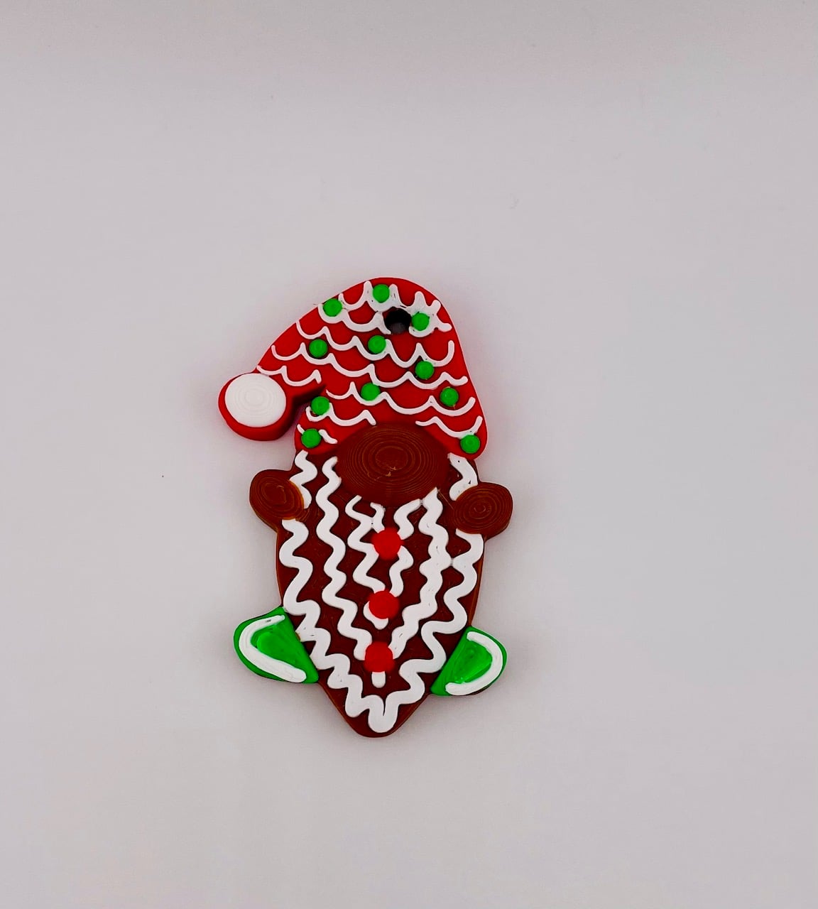 Gingerbread Cookie Ornament Set 3d model