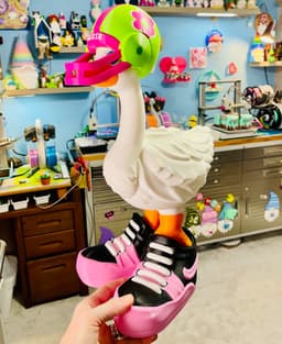 Football Helmet Goose Gear for Porch Goose 3d model