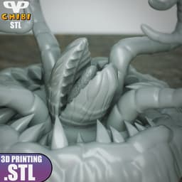 Sarlacc Chibi STL for 3D Printing ChibiSTL 3DXM 3d model
