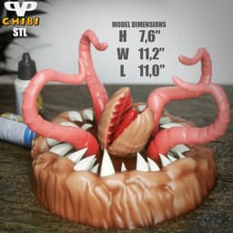 Sarlacc Chibi STL for 3D Printing ChibiSTL 3DXM 3d model