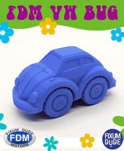 Fixum Dude Motors PiP VW Bug 3d model