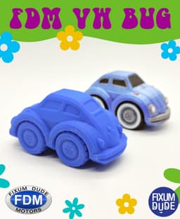 Fixum Dude Motors PiP VW Bug 3d model