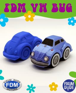 Fixum Dude Motors PiP VW Bug 3d model