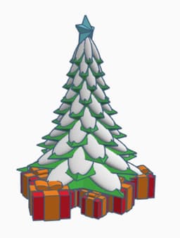 Seasonal Evergreen 3d model