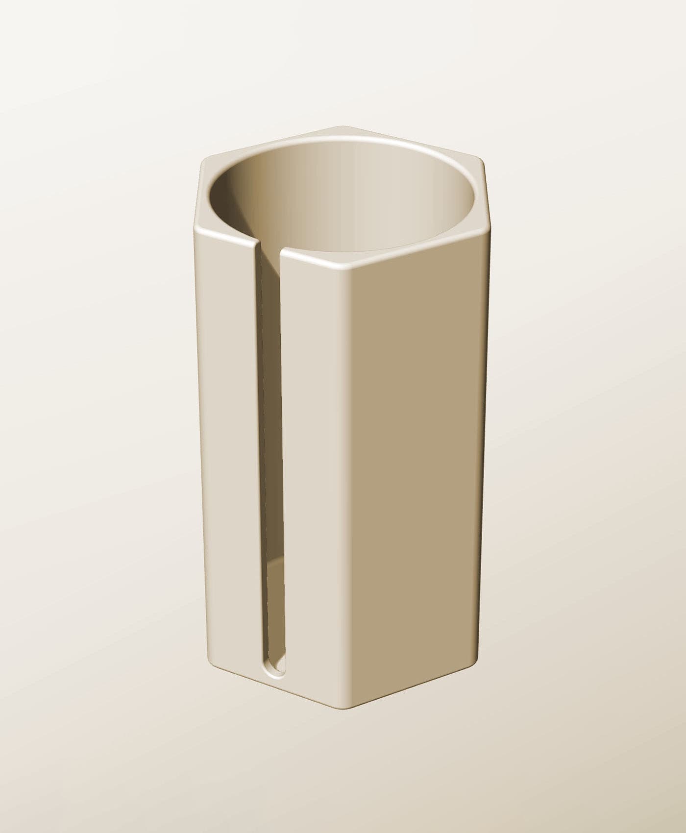 CH96-190-S Stacking slotted component box bin for makers 3d model
