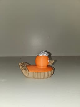Pumpkin Pie Duck.3mf 3d model