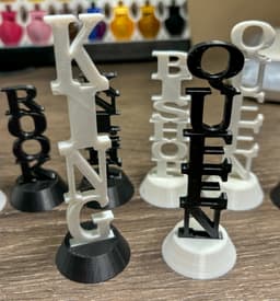Word Chess! The Perfect Chess Set to Learn! 3d model