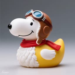 Aviator Pup Duck 3d model