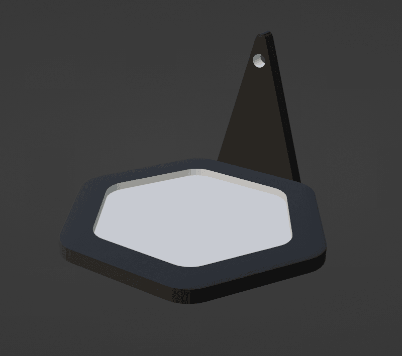 Aeropress wall mount 3d model