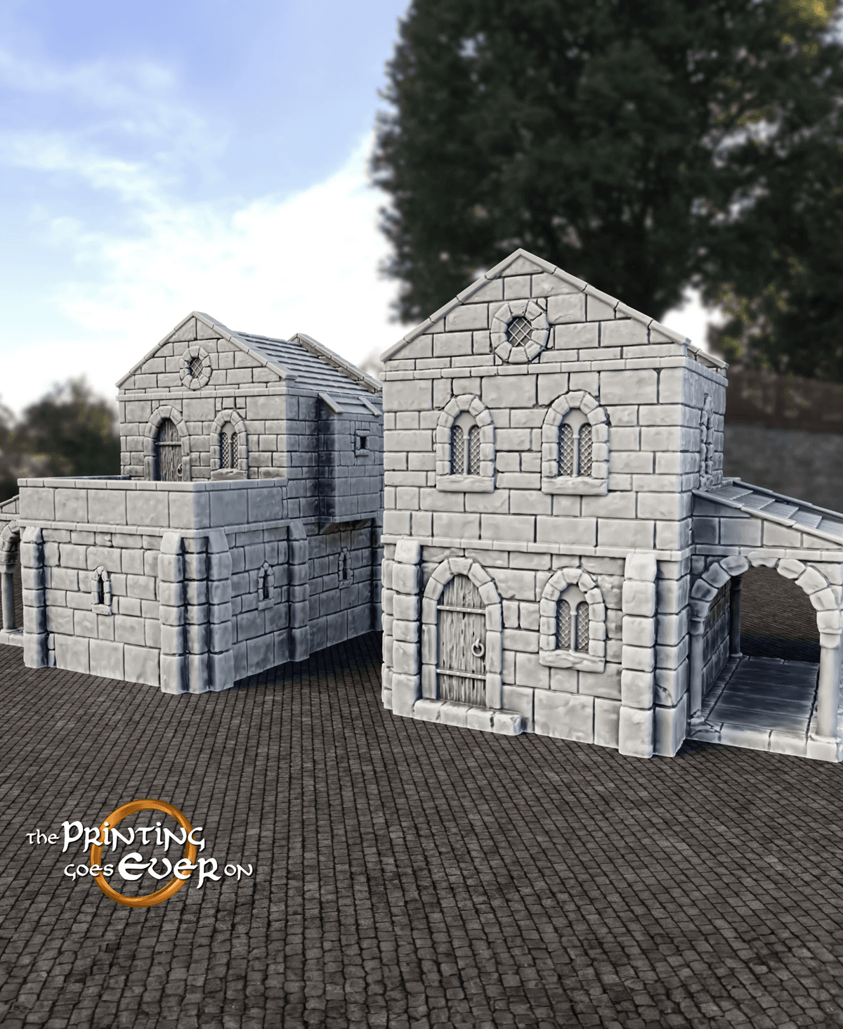 Whitcaester Building B - Small House 3d model