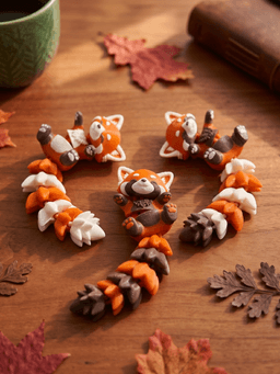 Cute Flexi Baby Red Panda Toy / Keychain - FREE 3d model