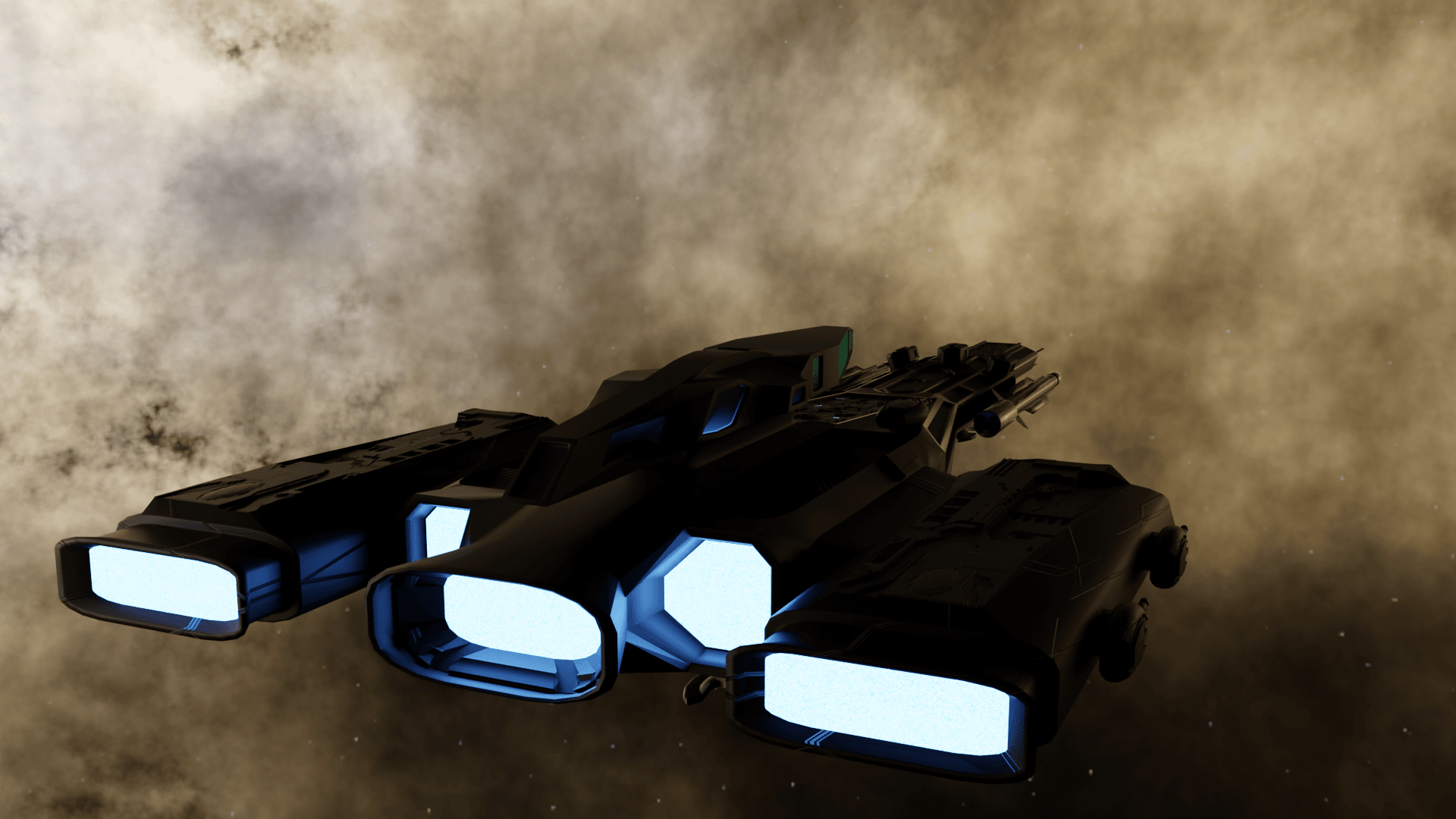 Naga class heavy bomber 3d model