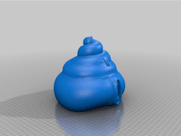 POOP Key Chain 3d model